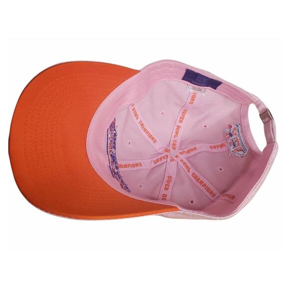 Superbowl 2006 Champions Indianapolis Colts Pink Adjustable Strap Hat - Picture 5 of 6